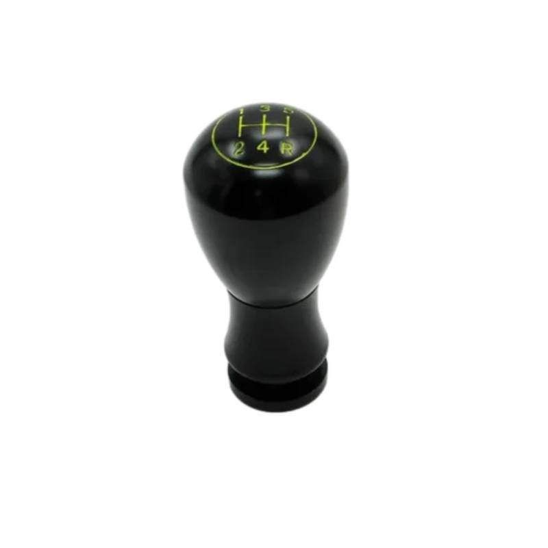 Schaltknauf,Gear Shift Knob Universeller 5-Gang-Schaltgetriebe-Universal-Schaltkopf aus Aluminiumlegierung for Nachrüsten des Fahrzeugs mit Schaltkopf(Black) von AYKNINGD