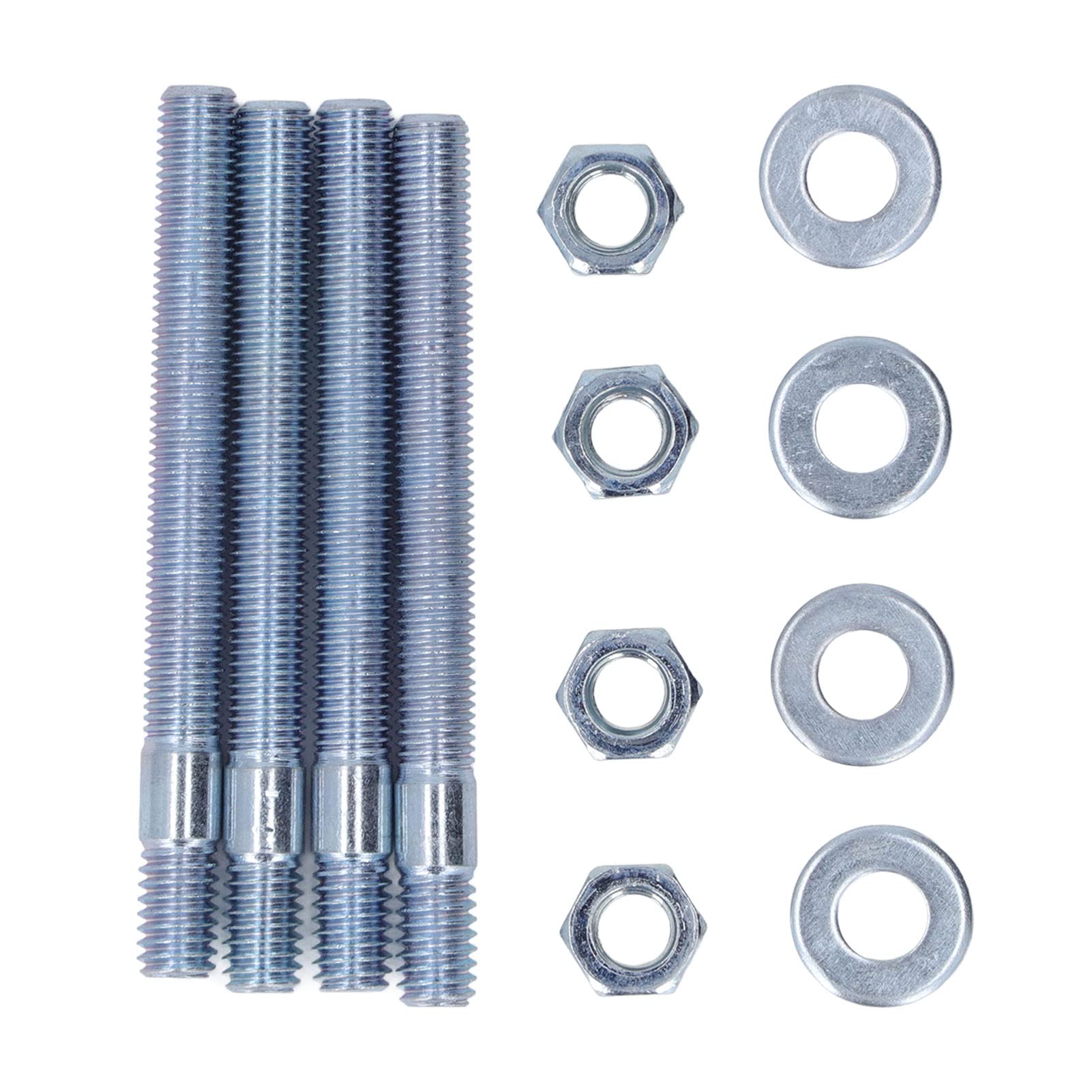 3,5 -Zoll -Vergaser Bolzen Set Metall Carb Montage -Bolzen -Kit mit Abstandshaltern für 5/16 -Zoll von AYNEFY