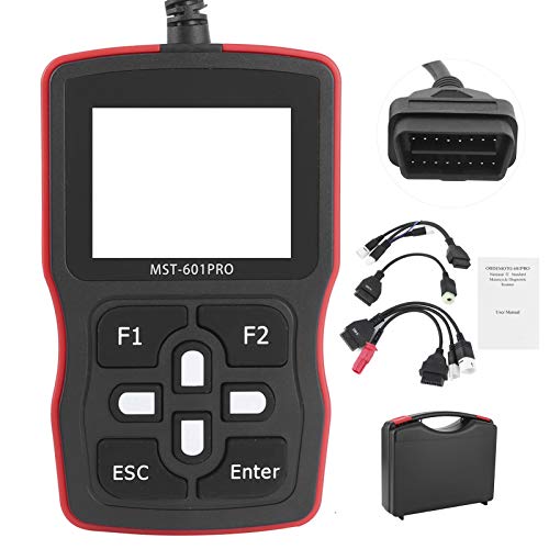 AYNEFY OBD2 diagnosegerät OBD2 Codeleser Fehler-Diagnosegerät Kfz Motorrad Fehlerdetektor Auto-Scanner Code-Leser,Code Lesen und Löschen von AYNEFY