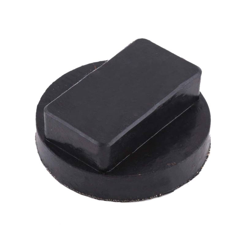 Jack Pad Schwarz Auto Gummi Jack Pads Werkzeug Jacking Pad Adapter geschlitzt Frame Rail Protector Auto Jacks Hebebhnen, 6 x 55 x 25mm von AYNEFY