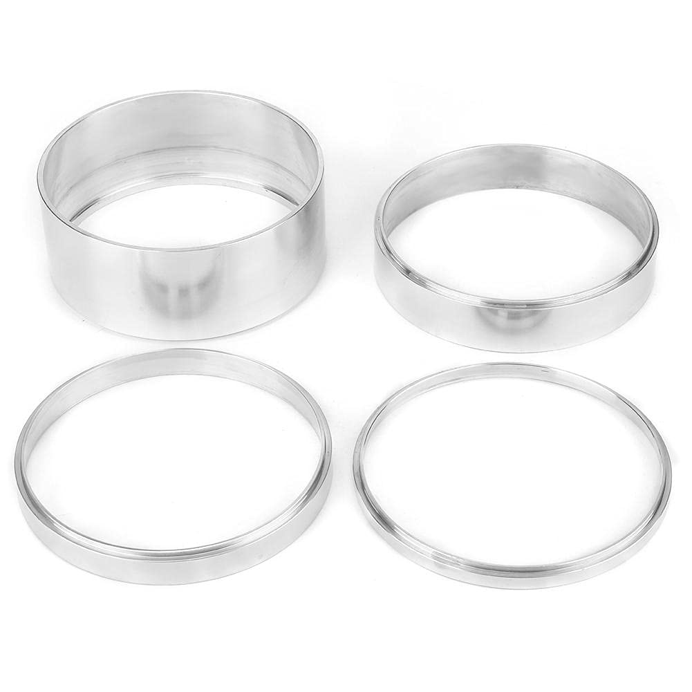 Luftfilter-Abstandshalter, Kompatibler Holley Demon Riser Filter-Abstandshalter, Aluminium, Passend für Aluminium-Luftfilter-Abstandshalter, Ersatzzubehör für Vergaser mit 5(1") von AYNEFY