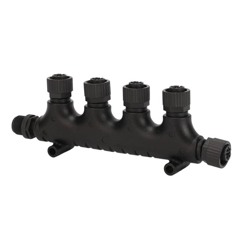 NMEA 2000 T-Stecker, für NMEA 2000 N2K 4 Ports T-Stecker M12 5-polig IP67 Wasserdicht für Lowrance-Netzwerke von AYNEFY