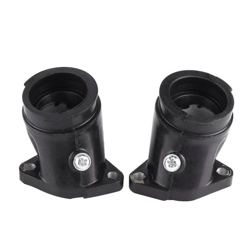 Schnittstellenadapter, 2 X Motorrad Carb Intake Vergaser Schnittstellenadapter Gummi Vergaser Schnittstellenadapter Passend für Rebel CA250 CMX250 CMX250C, Schwarz von AYNEFY