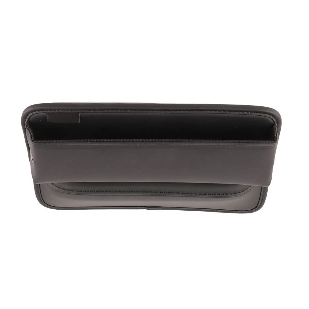 Seat Gap Storage Box, tragbare Auto Vordersitz Lücke Füller PU-Leder Auto-Konsole Seite Tasche, Auto-Konsole Seite Sitz Lücke Auto Interieur Zubehör für Handys, Schlüssel, Karten von AYNEFY