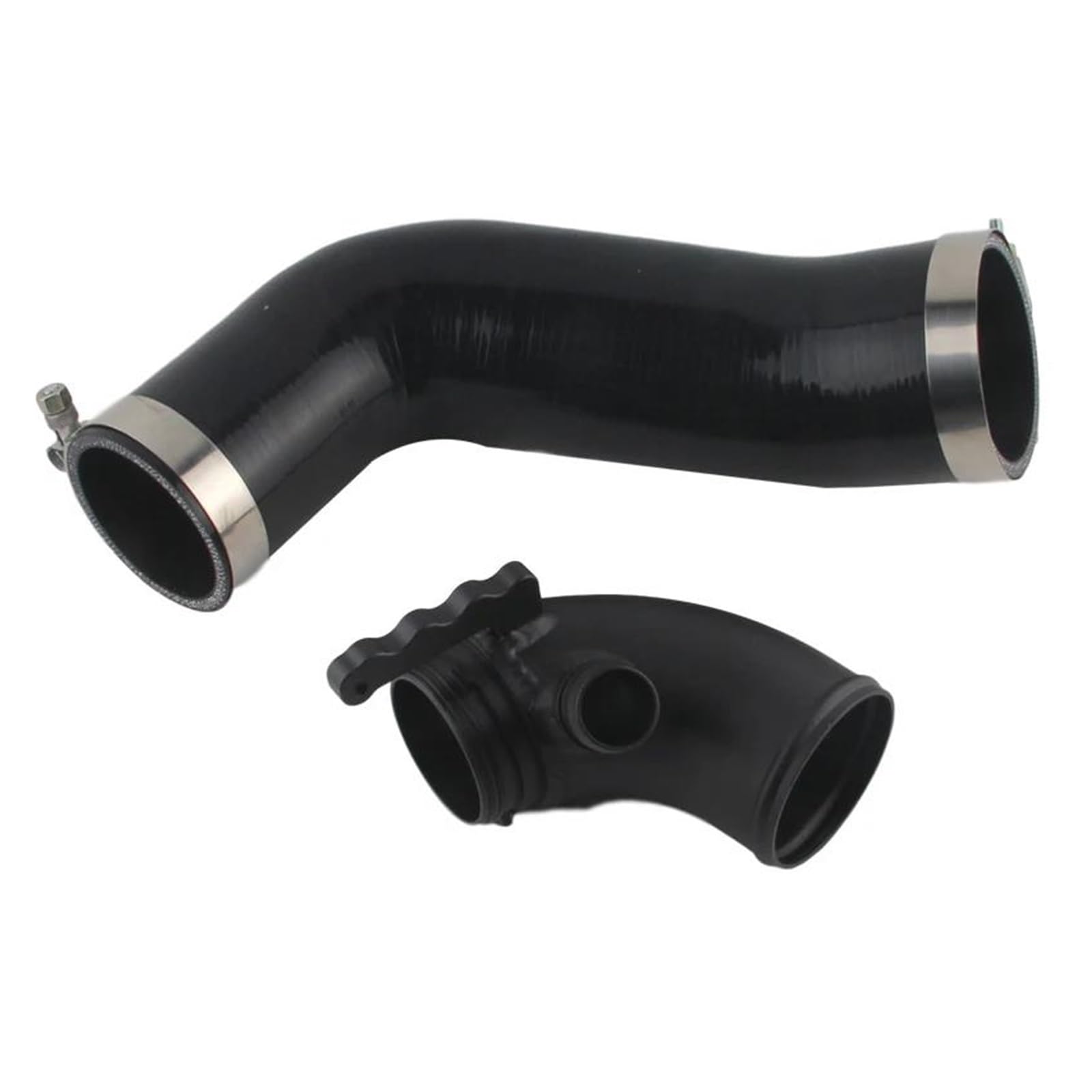 Ansaugschlauch Auto Turbo Inlet Outlet Upgrade Rohre Ansaugrohre Turbo Schalldämpfer Löschen FÜR SEAT FÜR Leon MK3 1,8 T 2,0 T FÜR Cupra 5F 1,8 T 2,0 T Auto Lufteinlass(Black Hose B) von AYOK