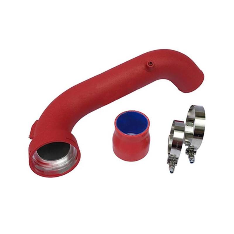 Ansaugschlauch Für 335i Für at/Für MT N55 2011 Intake Turbo Kühler Kit ROT Ladeluftkühler Ladung Rohr Auto Lufteinlass(Rot) von AYOK