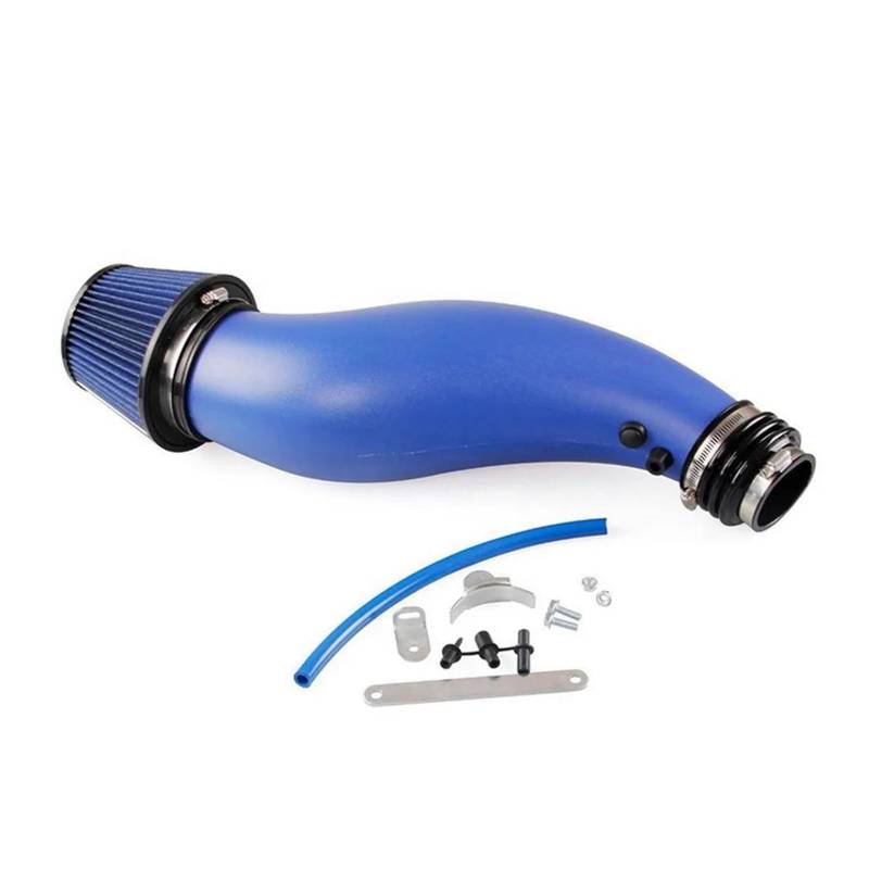 Ansaugschlauch Für Civic 1992 1993 1994 1995 1996 1997 1998 1999 2000 EK EG Auto Air Intake Rohr Luftfilter Ansaugrohr Schwarz Rot Blau Carbon Auto Lufteinlass(Blau) von AYOK