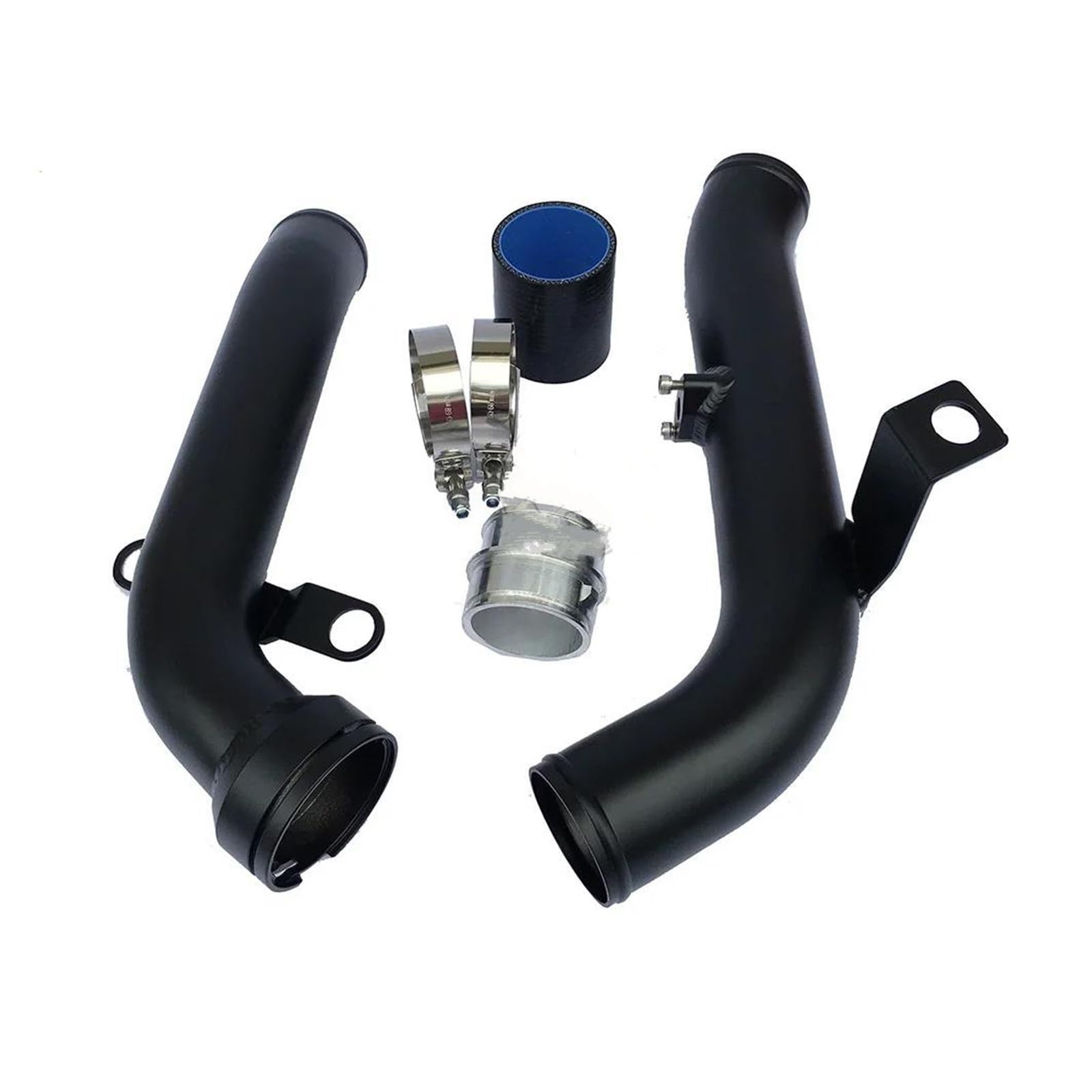 Ansaugschlauch Für Für TT/für A3 2,0 Für TSI SCHWARZ Entladung Rohr Conversion Boost Pipe Kit Passt Auto Lufteinlass(Schwarz) von AYOK