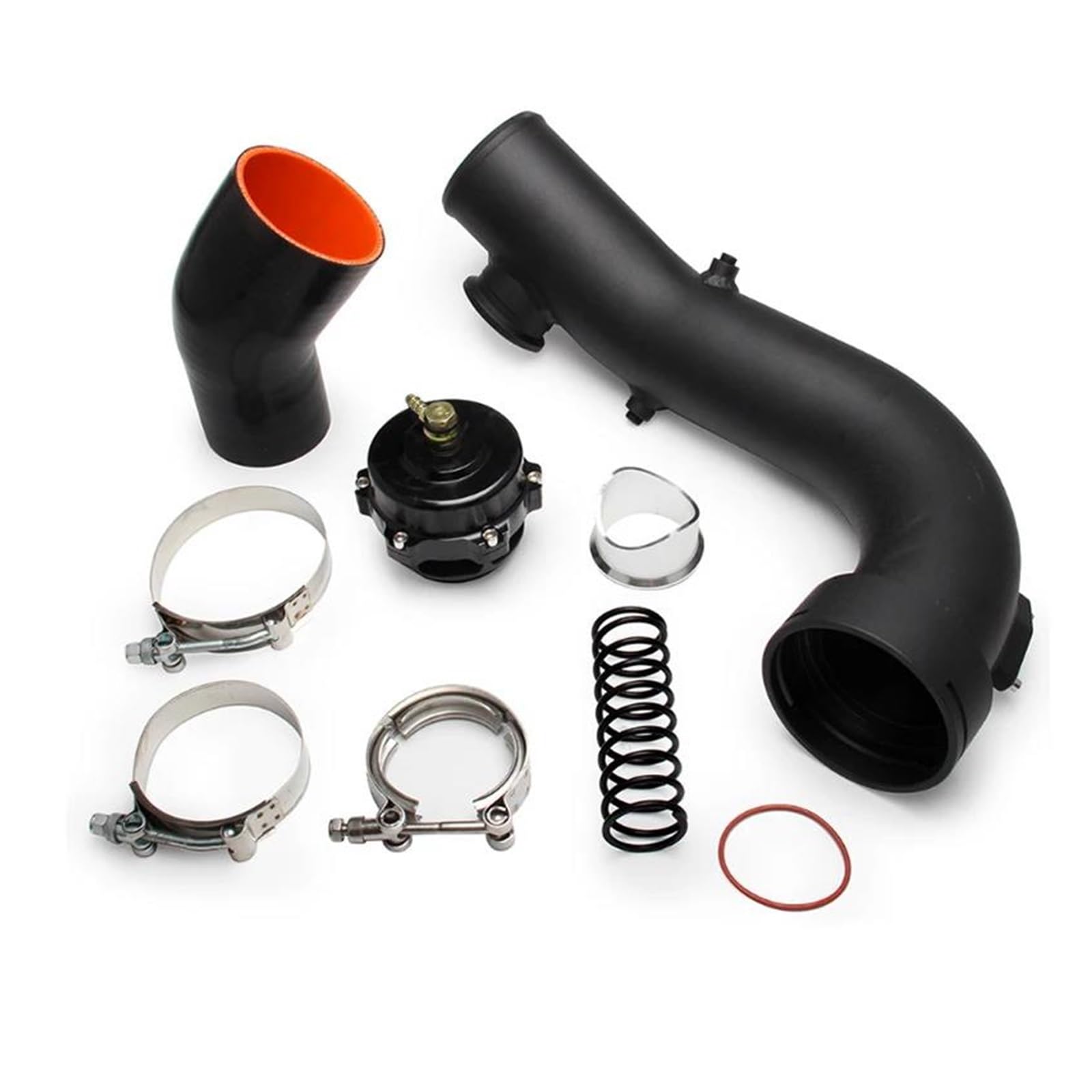 Ansaugschlauch Für N54 E88 E90 E92 135i 335i 335 Turbo Inlet Ladung Rohr Harte Piping Kit Mit 50mm Blow Off Ventil Auto Lufteinlass von AYOK