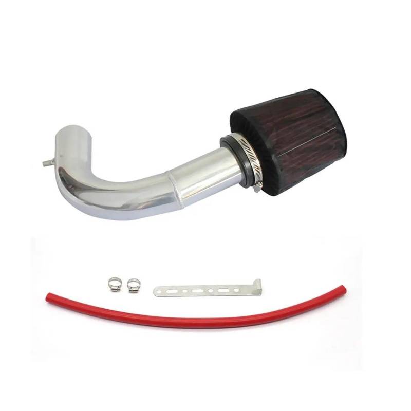 Ansaugschlauch Für SEAT Für Toledo Für Leon Für Ibiza Für Alhambra Ersatz Aluminium Rohr Kaltlufteinlass Kit Mit High Flow Luftfilter Passt Auto Lufteinlass(with Air Filter) von AYOK