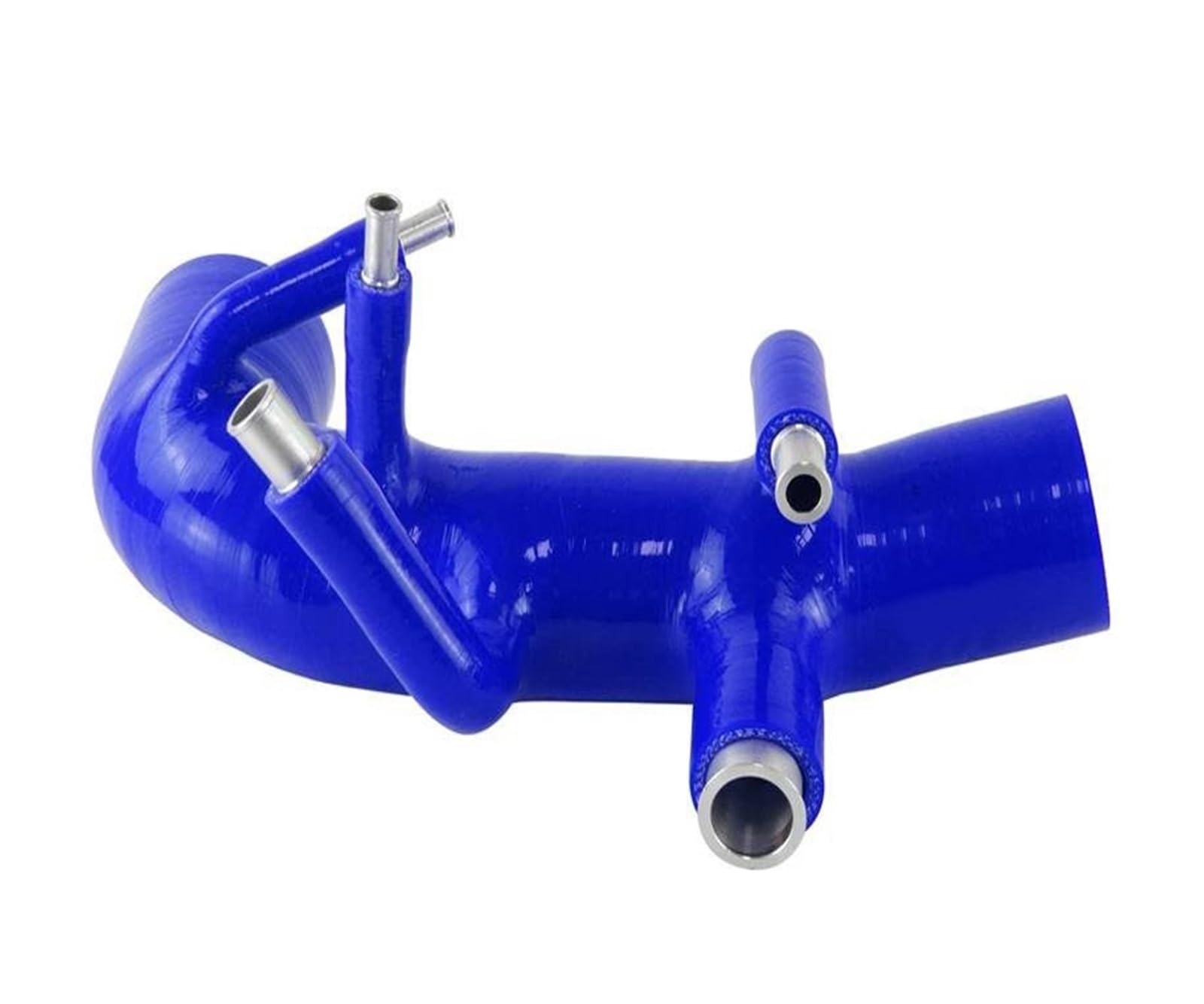 Ansaugschlauch Für Subaru Für Impreza Für GDB EJ20 Für STI Für WRX MK 7-8 VER-7/8/9 Silikon Turbo Ansaugrohr Schlauch Schwarz/Blau/Rot Auto Lufteinlass(Blau) von AYOK