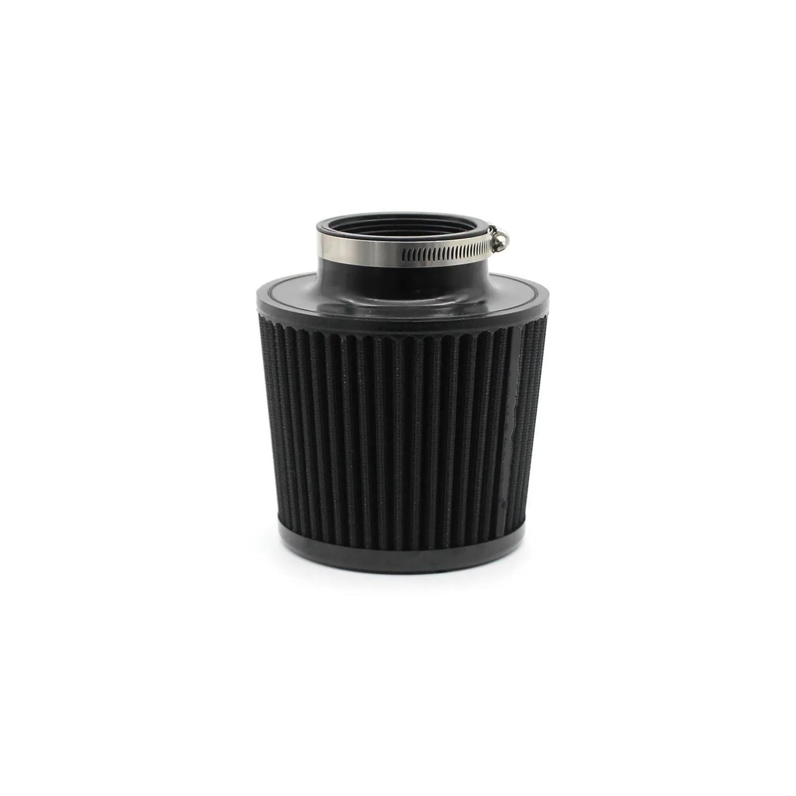 Ansaugschlauch Universeller Kaltluftansaugfilter 7,6 cm 7,9 cm 10,2 cm 12,7 cm Sport-Rennwagen Motorlufteinlass 76 Mm 89 Mm 101 Mm Luftfilter Mit Hohem Durchfluss Auto Lufteinlass(76MM-Black) von AYOK