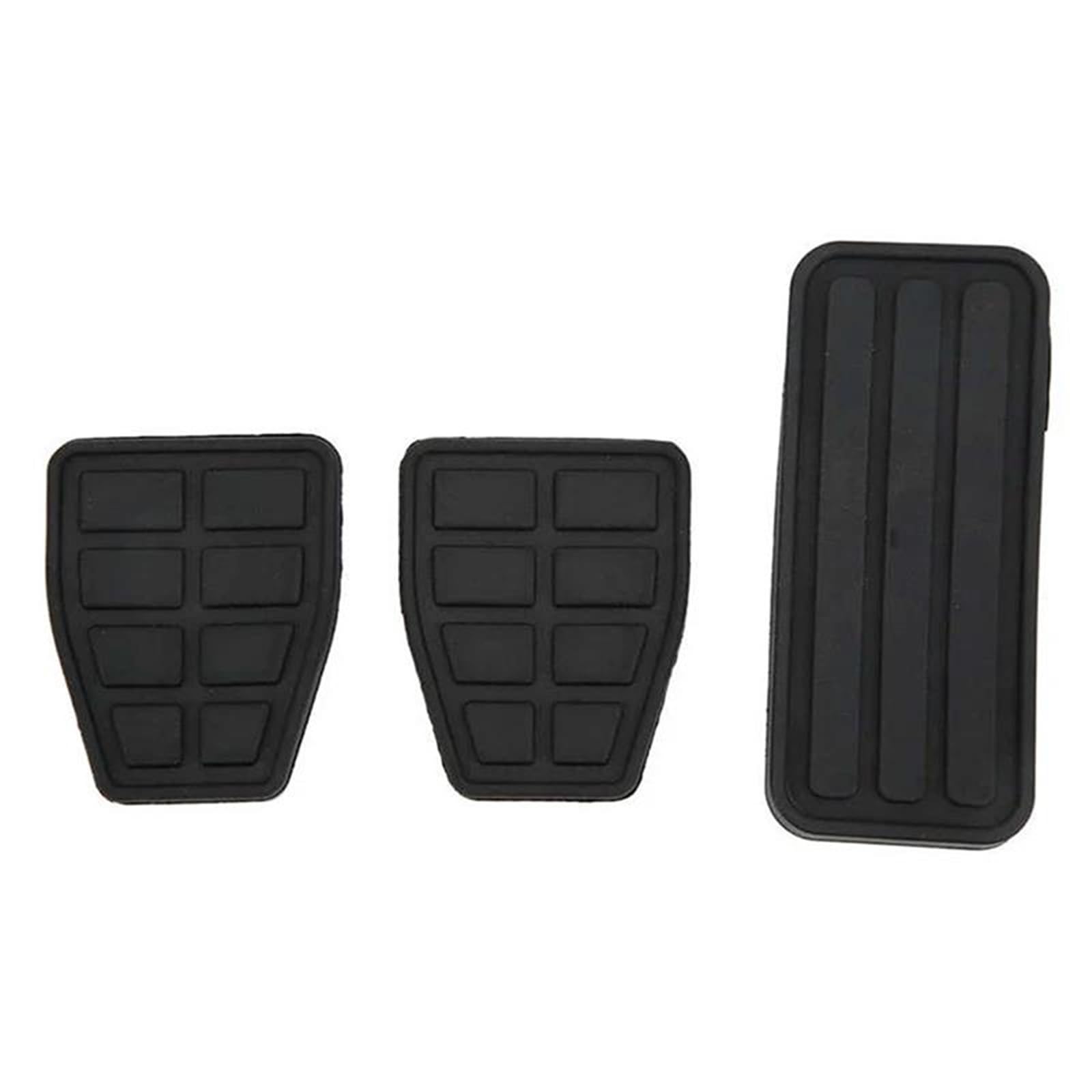 3 Teile/satz Auto Zubehör Bremse Kupplung Gaspedal Pad Gummi Schwarz Fit Für Transporter T4 GOLF JETTA MK2#171721647 ﻿ von AYUNCAI