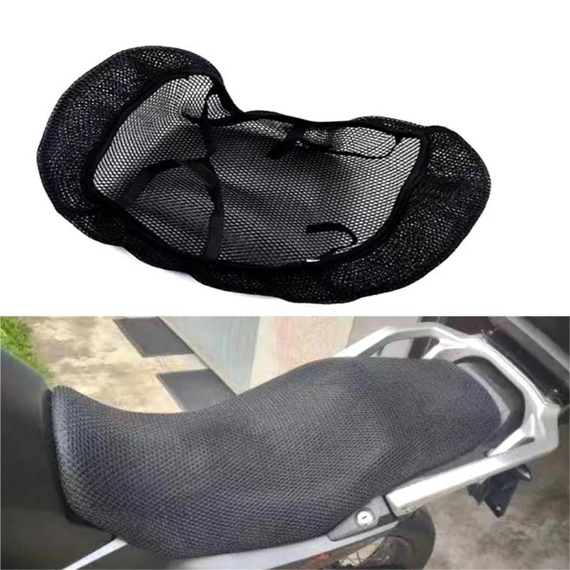 AYUNCAI Sitzbezug 3D Wasserdicht Atmungsaktiv Mesh Sitz XL 750 Kissen Abdeckung Motorrad Sitz Kissen Abdeckung Für Transalp XL750 2023 von AYUNCAI