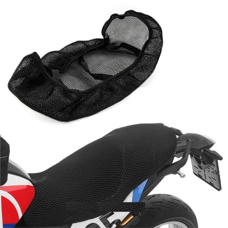 AYUNCAI Sitzbezug Atmungsaktive Sommer 3D Mesh Sitzbezug Bezüge Kissen Anti-Rutsch Wasserdicht Zubehör Für S1000XR S1000 XR S 1000 XR 2020 von AYUNCAI