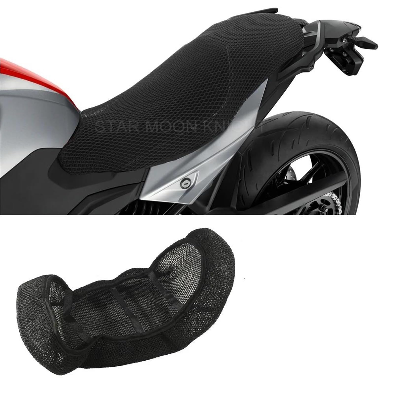 AYUNCAI Sitzbezug Für F900R F900XR F 900 R XR 2020 2021- Nylon Stoff Sattel Sitzbezüge Motorrad Zubehör Schutz Kissen Sitzbezug von AYUNCAI