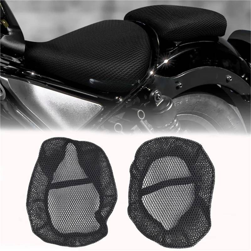 AYUNCAI Sitzbezug Für Rebel CMX 1100 500 300 2017–2021. Neue Coole 3D-Mesh-Motorrad-Moped-Roller-Sitzbezüge, Kissen, rutschfest, Wasserdicht von AYUNCAI