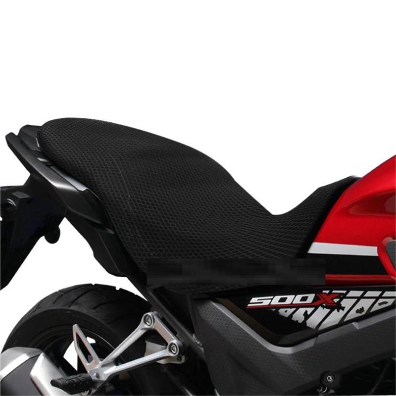 AYUNCAI Sitzbezug Motorrad Schutz Kissen Sitzbezug Für CB500X CB500 X CB 500 X Stoff Sattel Sitzbezug Zubehör von AYUNCAI