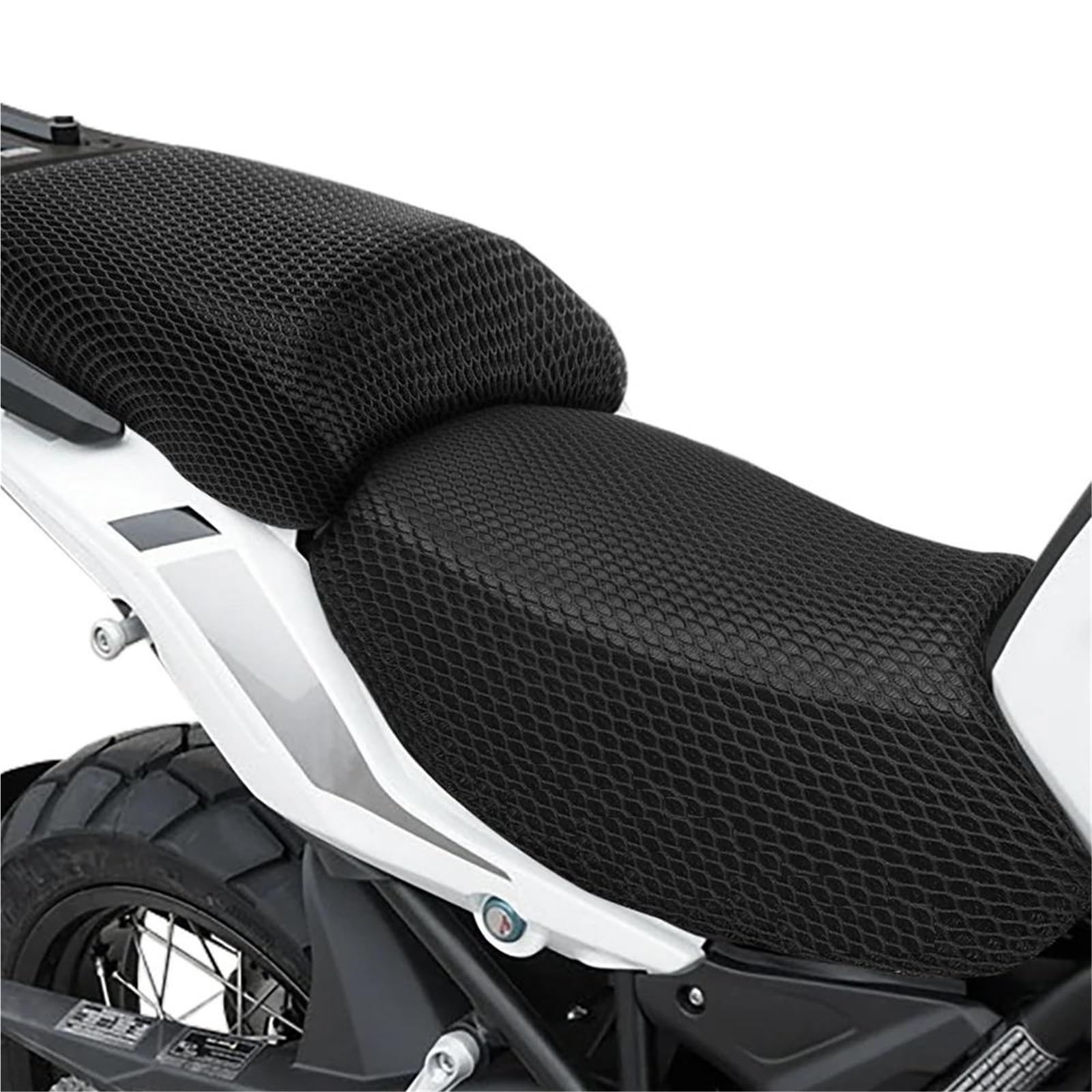 AYUNCAI Sitzbezug Motorrad Zubehör Anti-Slip 3D Mesh Stoff Sitz Abdeckung Atmungsaktive wasserdichte Kissen Für TRK502 TRK 502 TRK 502X von AYUNCAI