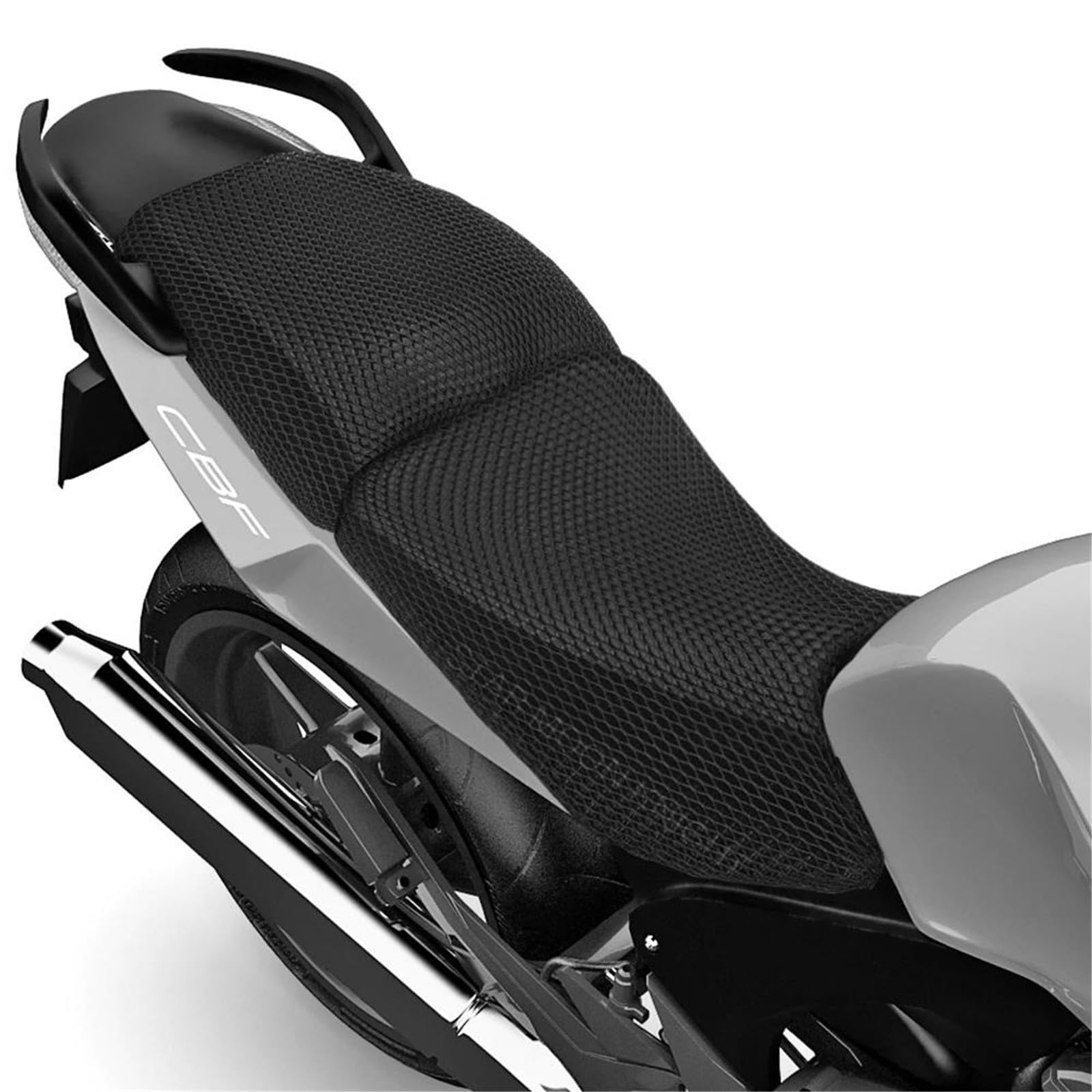 AYUNCAI Sitzbezug Motorrad Zubehör Schutz Kissen Sitzbezug Für CBF600 S/N CBF1000 CBF 600 1000 Nylon Stoff Sattel Sitzbezug von AYUNCAI