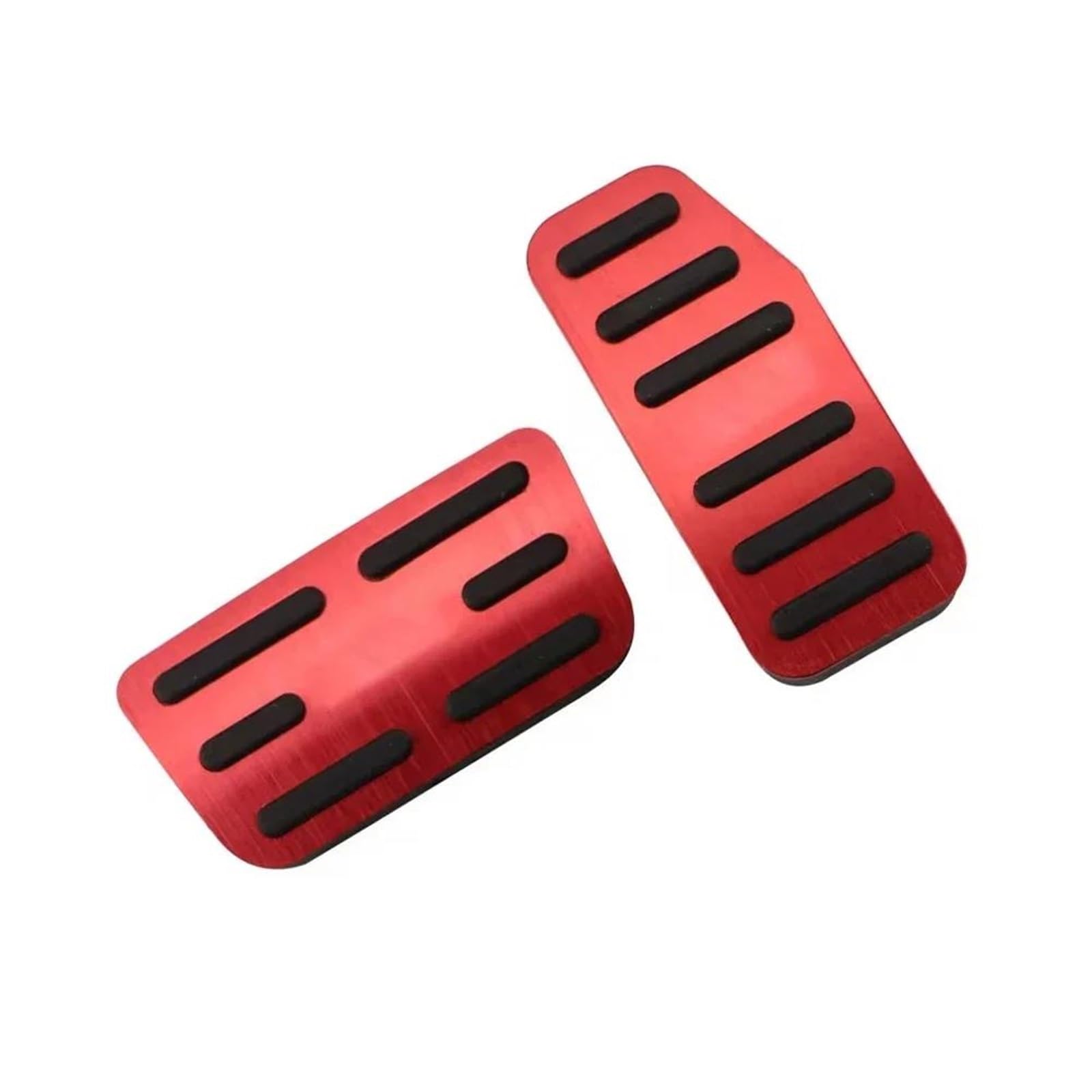 Auto Pedale Für Fit Jazz GK3 GR1 2014~2022 Kraftstoff Bremse Gaspedal Restfoot Pad Non-slip Kein Bohren Legierung Abdeckung Zubehör(Red) von AYUNCAI