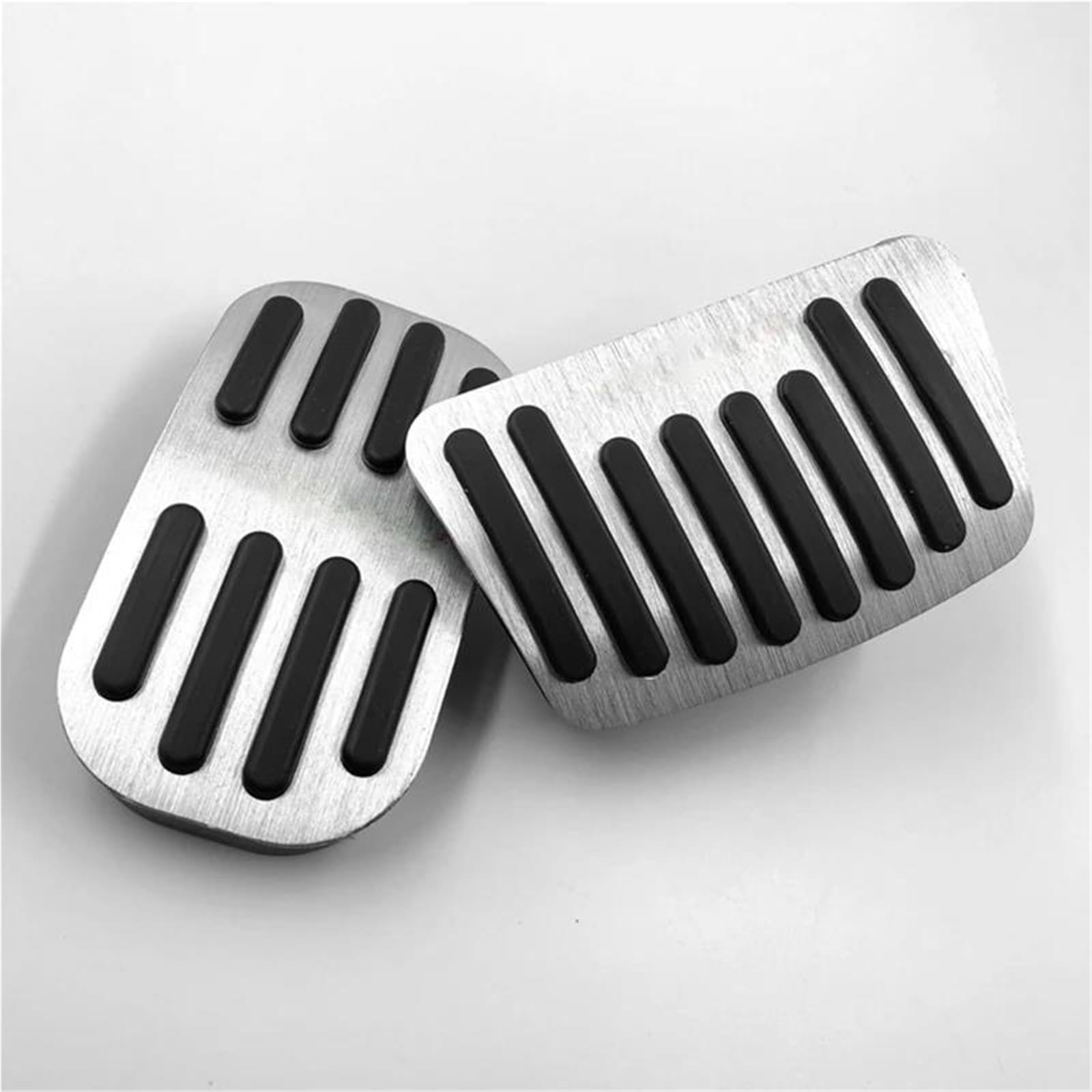 For Kaluola E210 2019 2020 2021 2022 2023 E 210 Accessorie ﻿ Car Fuel Accelerator Pedal Brake Rest Foot Pedals Cover Pads(Silver) von AYUNCAI