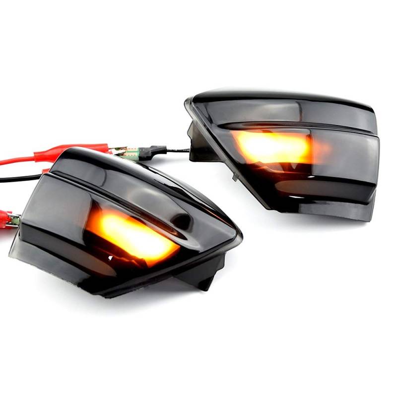 Spiegelblinker，Indicator Rear View Autozubehör Dynamischer Umdrehungssignal Seitenflügelspiegelanzeige Licht Lampe Für Ford S-Max 2007-2014 Kuga C394 08-2012 C-Max von AYXAMO