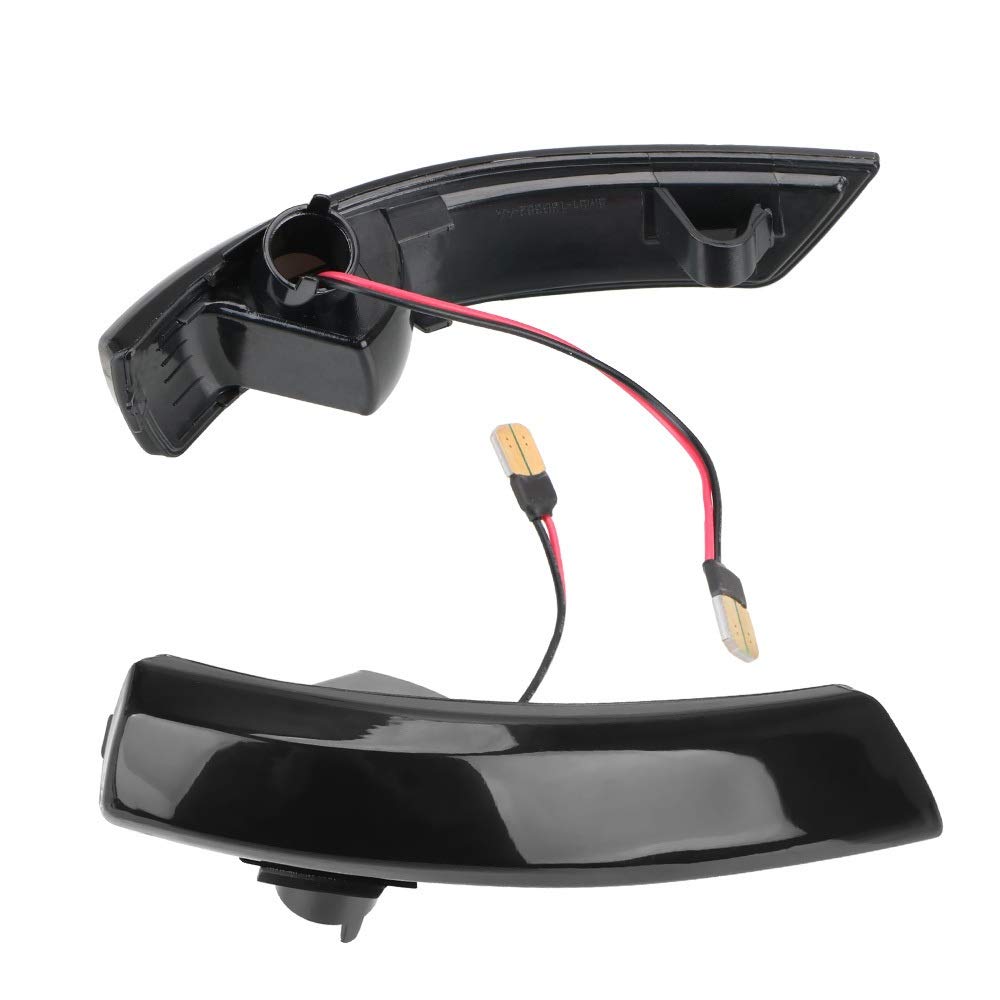 Spiegelblinker，Indicator Rear View Für Ford Focus MK3 Licht 2 3 Mk2 Mdeo Mk4 Blinker Lampe Fließende Seitenflügel Rückansicht Spiegel Blinker Dynamic 2 Stücke von AYXAMO