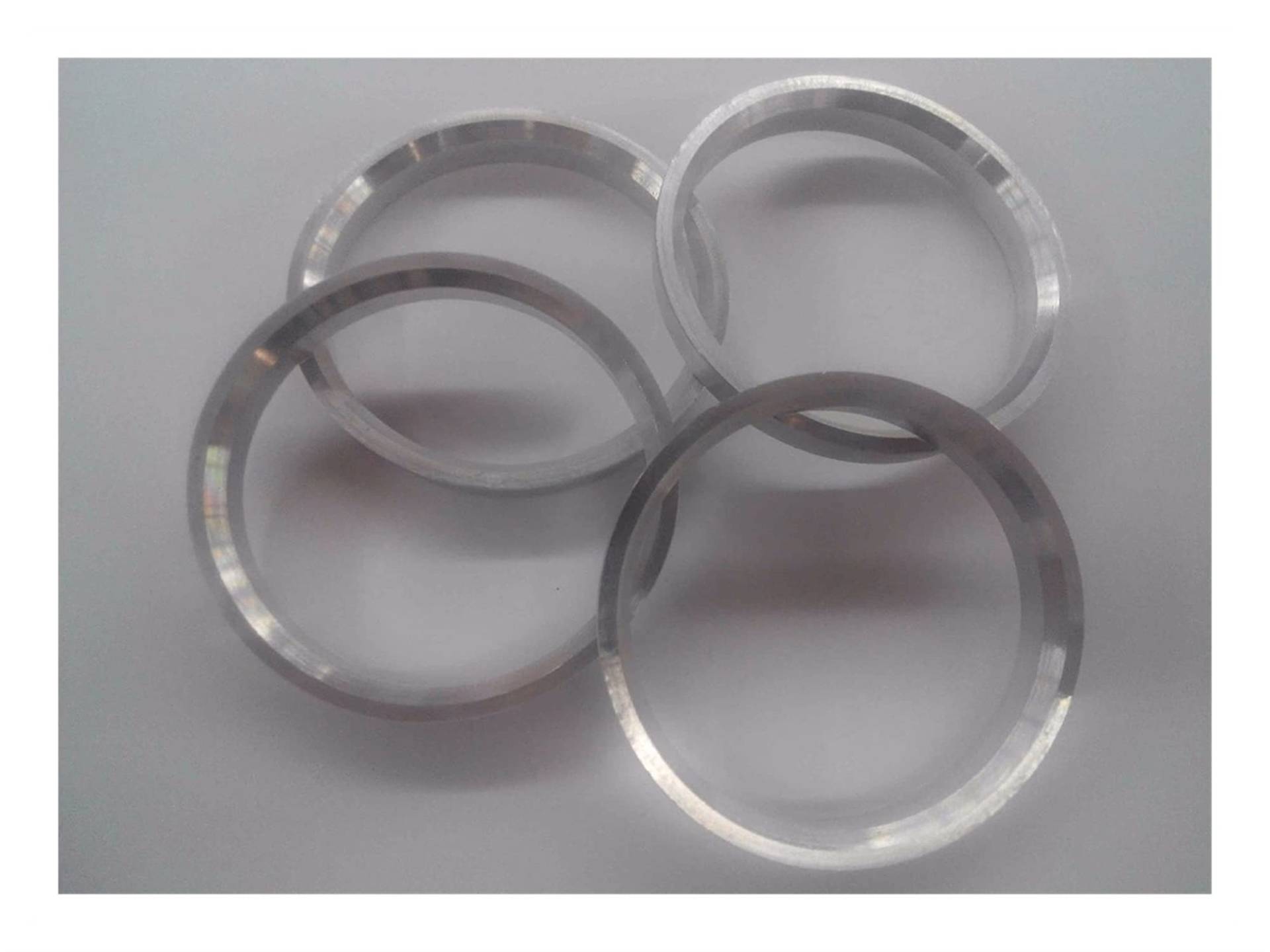 Zentrierringe,Autonaben Zentrische Ringe 70.1mm 57.1mm Radnabenzentrum Spacer Hub Centric Ring Aluminium von AYXAMO