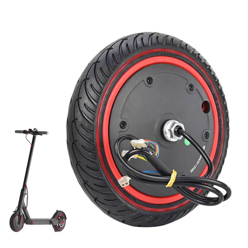 AYYDS Scooter Motor mit Vollgummireifen 8,5 Zoll für Xiaomi Pro 2 / M365 / M365 Pro / 1S Elektroscooter, 8,5 Zoll E Scooter Solid Reifen Ersatzreifen von AYYDS