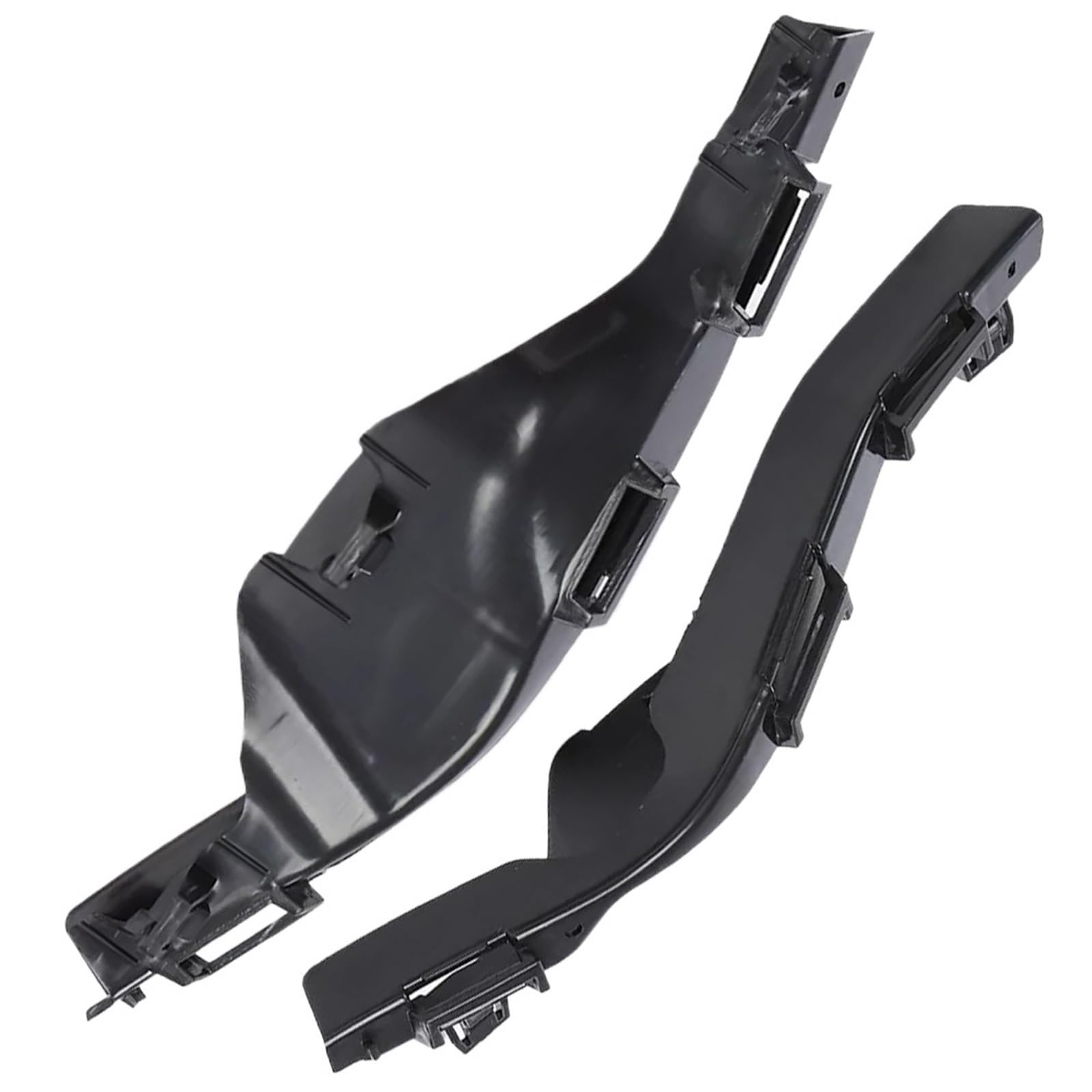 AZEFCD 1 Paar RH + LH Auto Front Stoßstange Unterstützung Halterung Schwarz for Ford for Escape 2008-2012 for Mercury for Mariner 2008-2011 8L8Z17E814B von AZEFCD