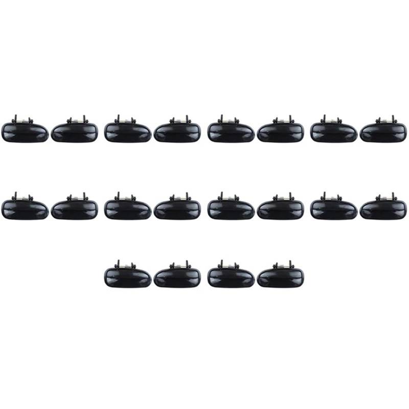 AZEFCD 20Pcs Auto Außerhalb Außentür Griff for Honda for Civic EK3 1996 1997 1998 1999 2000 (Hinteren Tür Griff) von AZEFCD