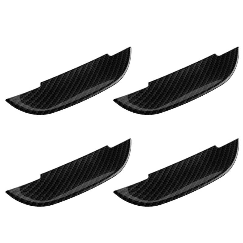 AZEFCD 4PCS Türgriff Bowl Trims Carbon Faser Schwarz Farbe Fit for Dodge for Ladegerät 2015-2022 6,30/1,73 von AZEFCD