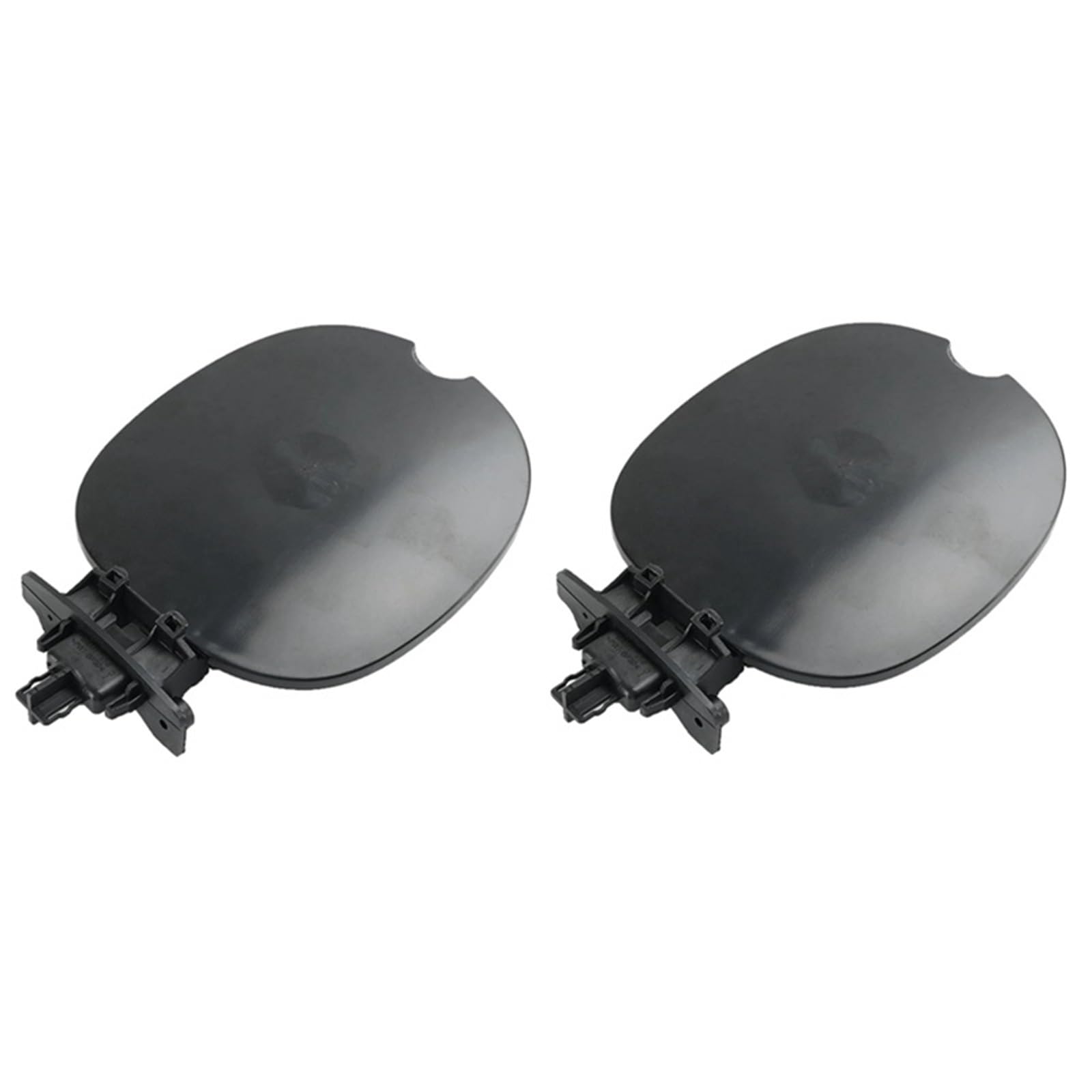 AZEFCD Auto Schwarz Tankdeckel 7700433127 for Renault for Thalia for Mk1 2000-2010 2001 2002 03 (Black 2Pcs) von AZEFCD