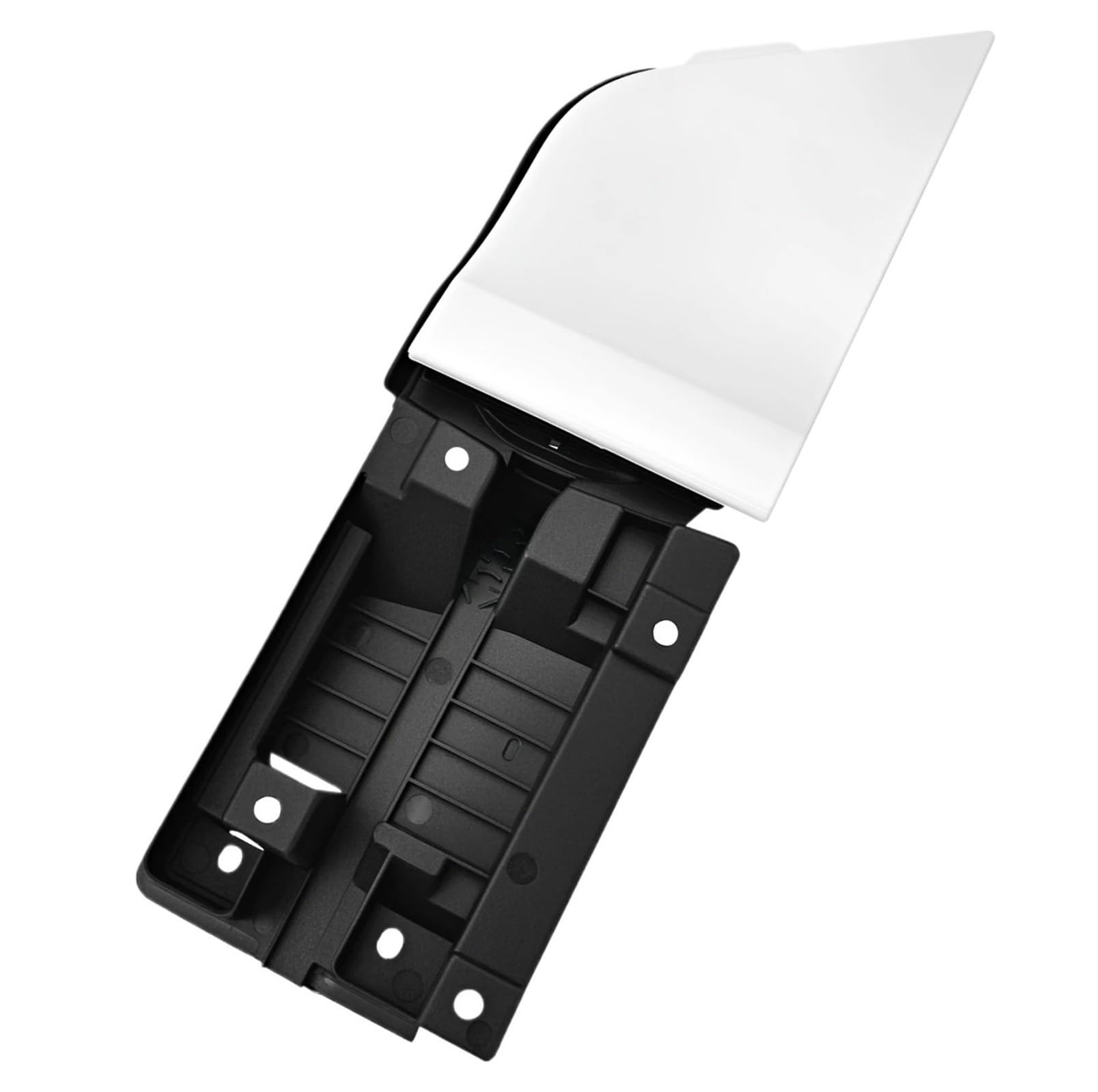 AZEFCD Benzin-Kraftstofftank-Gehäuseabdeckung, Klappenkappe for Ford for Transit 150 250 350 2015–2023 (Glossy White) von AZEFCD