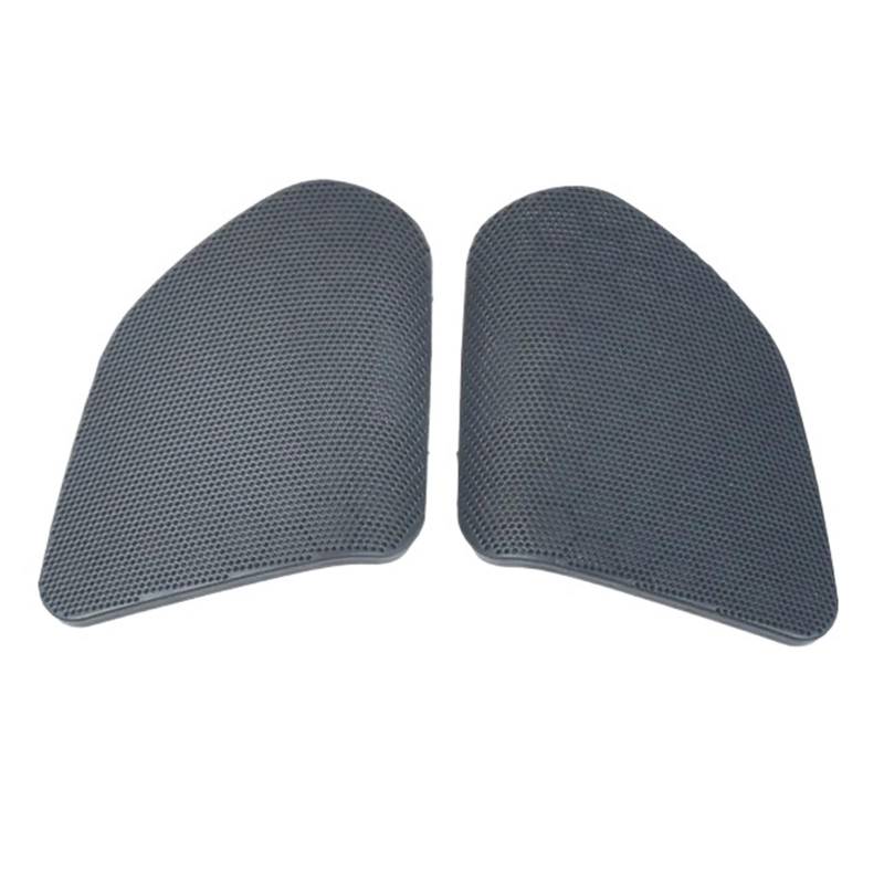 AZEFCD Motorrad Front Lautsprecher Grill Horn Abdeckung Schwarz for Honda for GL1800 2001-2005 Motorrad Horn Trim Abdeckung Zubehör (Pair) von AZEFCD