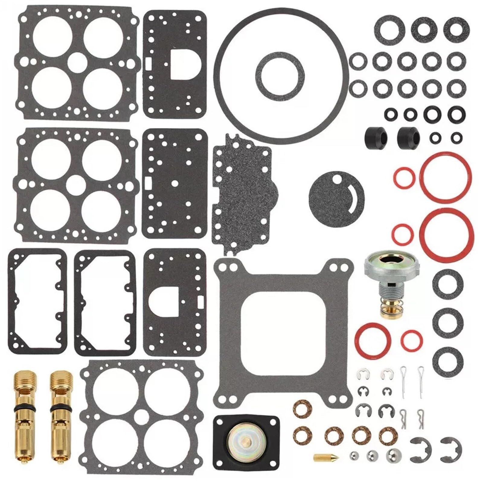 AZEFCD for Holley Carb Vergaser Rebuild Kit/Set 1850 3310 9776 80457 80670 80508 159064 Ersatz Autos Teile von AZEFCD