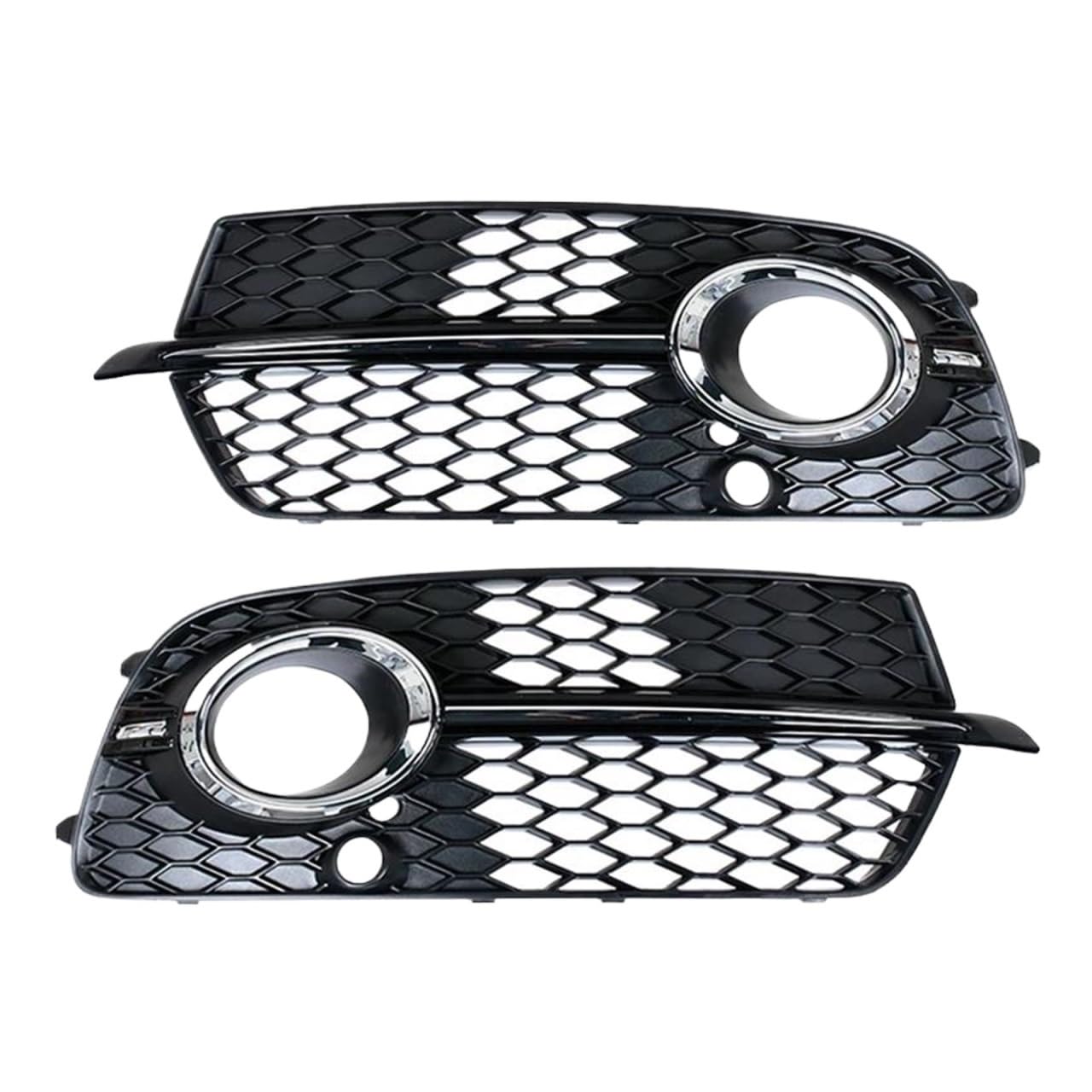 Für A-udi Q5 2013 2014 2015 2016 2017 Auto-Frontstoßstangen-Seitennebelscheinwerfergrill Nebelscheinwerfer Gitter(Left+Right) von AZHEYC