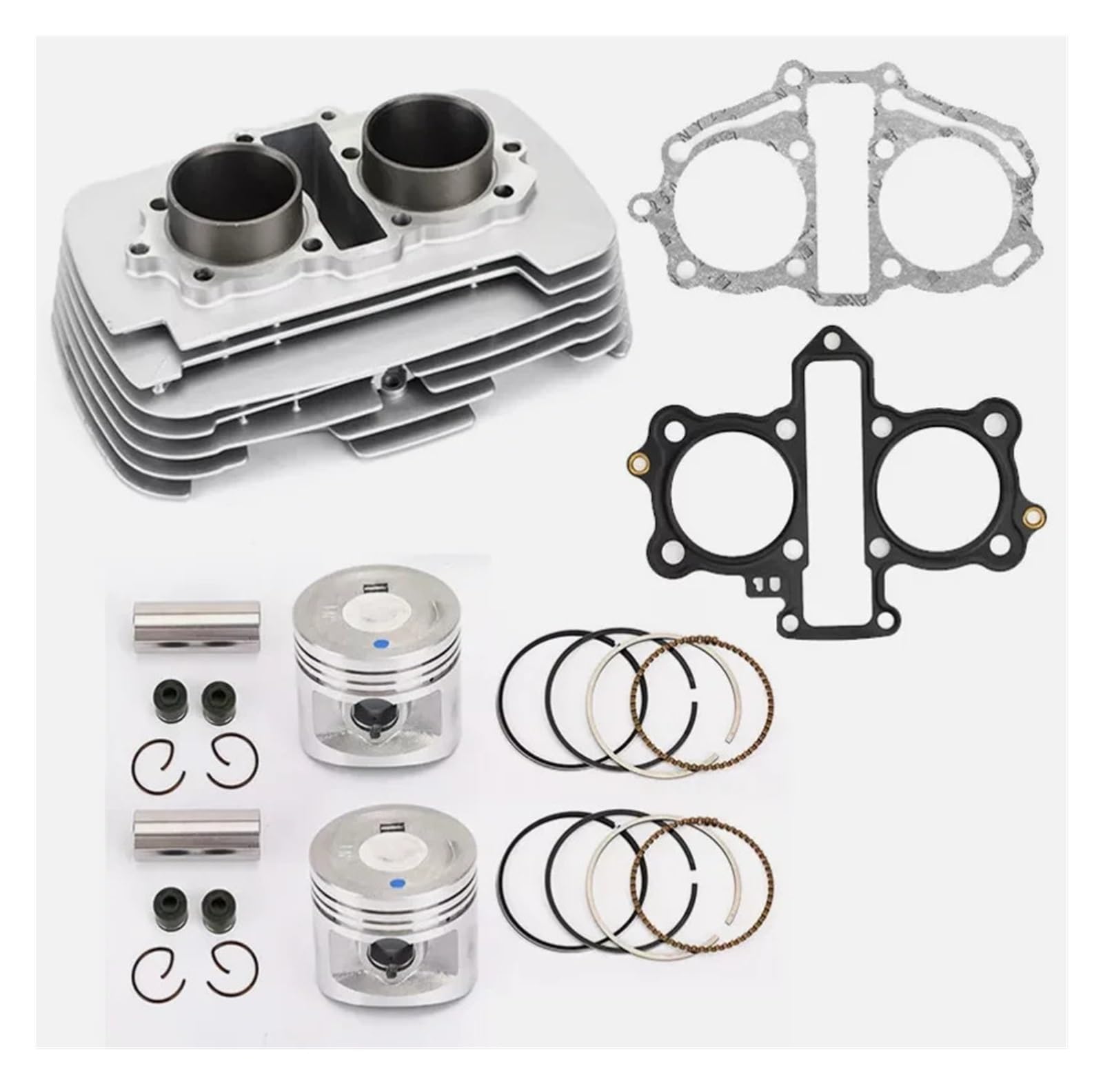 53mm Motorrad Zylinder Kit 233cc for CBT250 CA250 Rebel CMX250 DD250 CMX250 DD250 253FMM Motor Ersatzteil von AZMINI