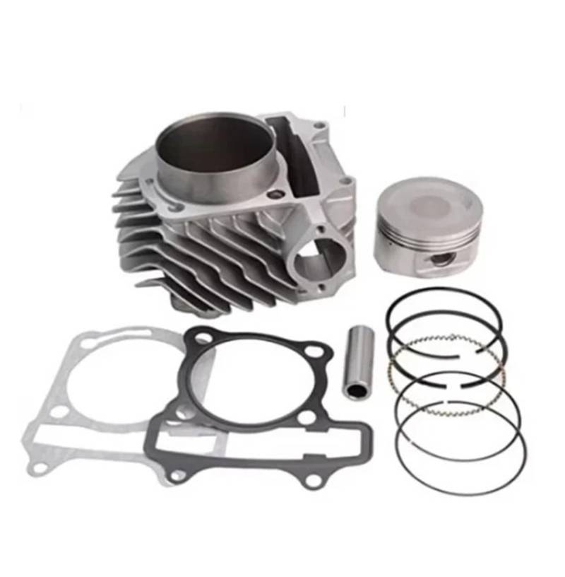 61mm motorrad Big Bore Zylinder Kolben Dichtung Top Ende Kit for GY6 150CC 200CC von AZMINI