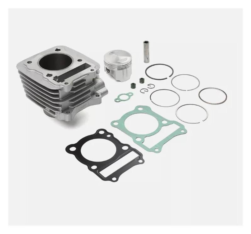 62MM MOTORRAD Big Bore Zylinder Kolben Kit 150CC for GN125 EN125 GS125 GZ125 DR125 TU125 KLX125 GS150 GN150 von AZMINI