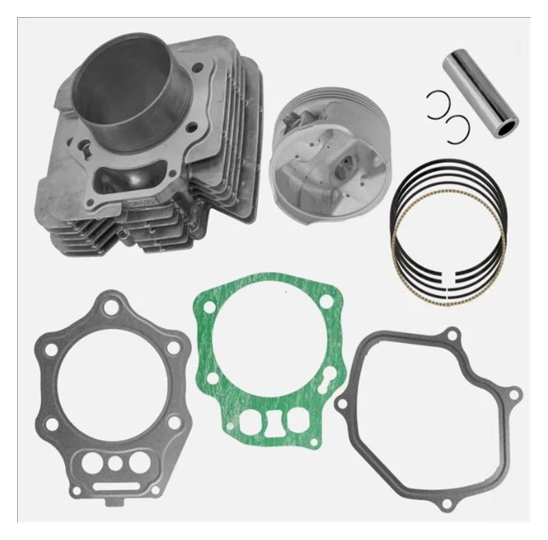 89mm 450CC Motorrad Big Bore Zylinder Kit for Foreman 450 TRX450 RX 450 4x4 ES S 1998-2004 motor Teile von AZMINI