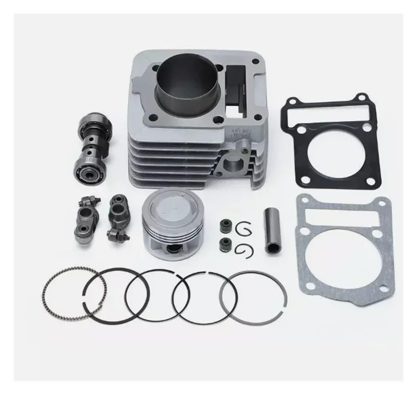 Motorrad 150CC Big Bore Zylinder Kolben & Dichtung Kit for TTR125 YBR125 TTR125E TT-R125E L von AZMINI