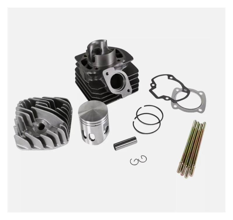 Motorrad BIG BORE ZYLINDER KIT MIT KOPF 50MM for Elite S/SE/SR AF16 Kymco ZX50/Fieber/DD50 Daelim Cordi 50 SYM DD50 von AZMINI