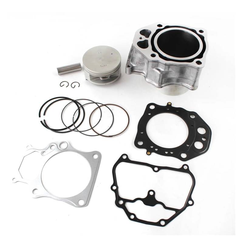 Motorrad Zylinder Kit for TRX500 Foreman Rubicon 500 FPE FPM FE FM FA Kolben Ringe Dichtung Top Ende Kit 12100-HR0-F00 von AZMINI