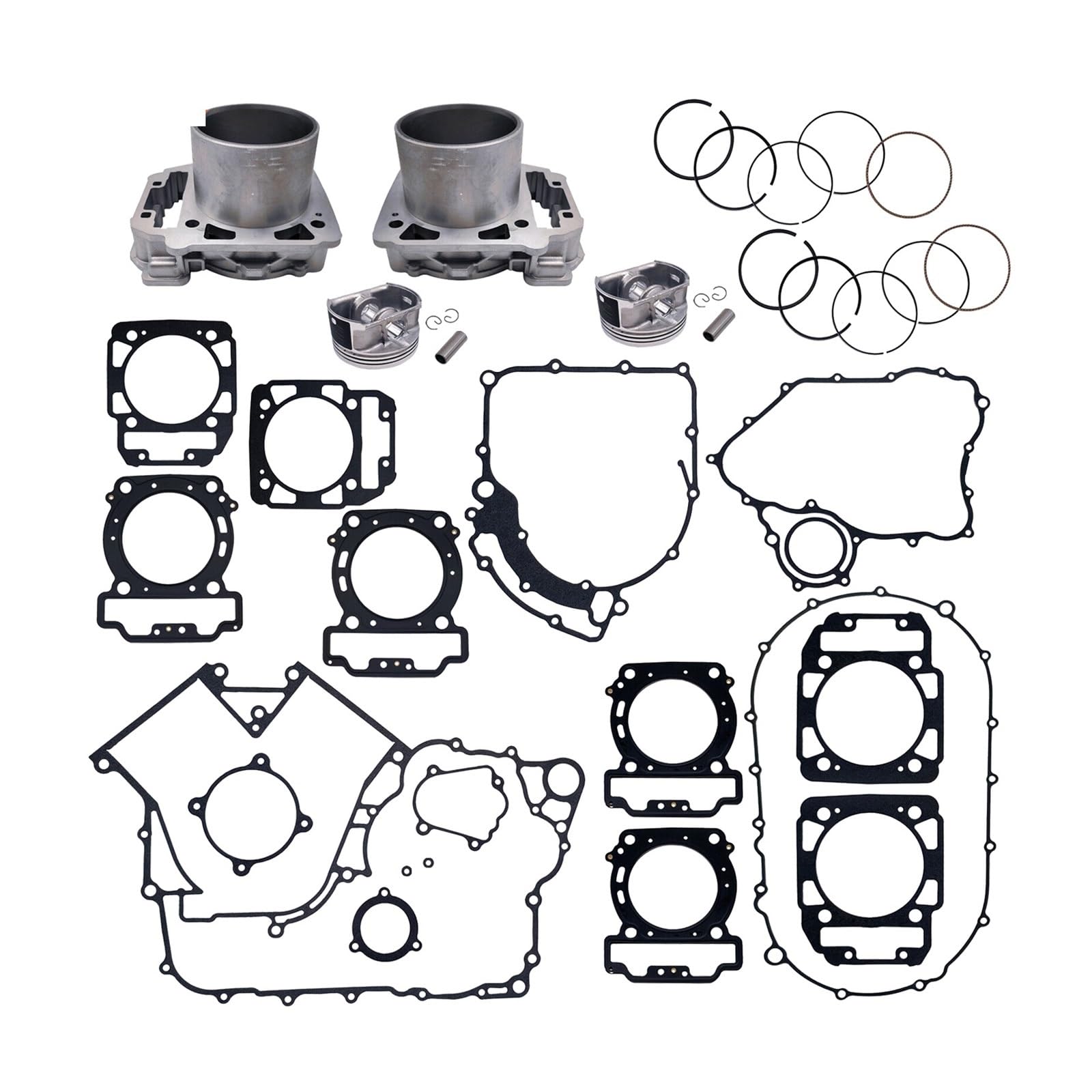 Zylinderkolbendichtungssatz for CF 800HO 550 Z8 UForce U8 ZForce Fedex UPS CF800cc Motor 0800-023100-0001 0800-023002 von AZMINI