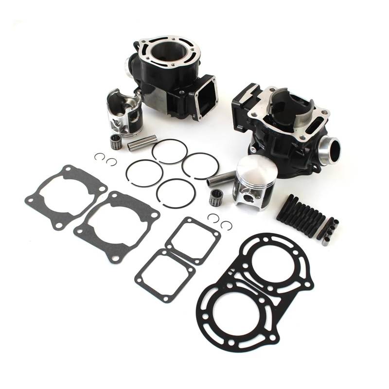 Zylinderkopf Kolben Dichtung Top Ende Kit 64mm for BANSHEE 350 1987-2006 ATV 347cc OE #2GU-11311-00-00 3GG-11351-02-00 von AZMINI