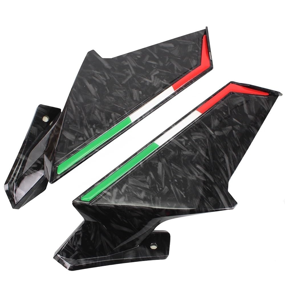 Flügelabweiser Motorrad Wind Seite Spoiler Winglets Für Kawasaki Ninja 125 Z125 Z250SL 250R 300R Z300 Z400 400R(Gray) von AZOIL