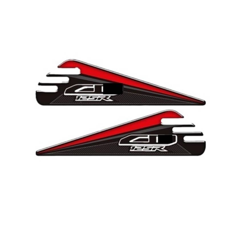 AZSUL Aufkleber Decal Pad Für CB125R CB 125R 125 R 2018-2022 Motorrad Seitengriffe Tank Pad Aufkleber Kit Schutz von AZSUL