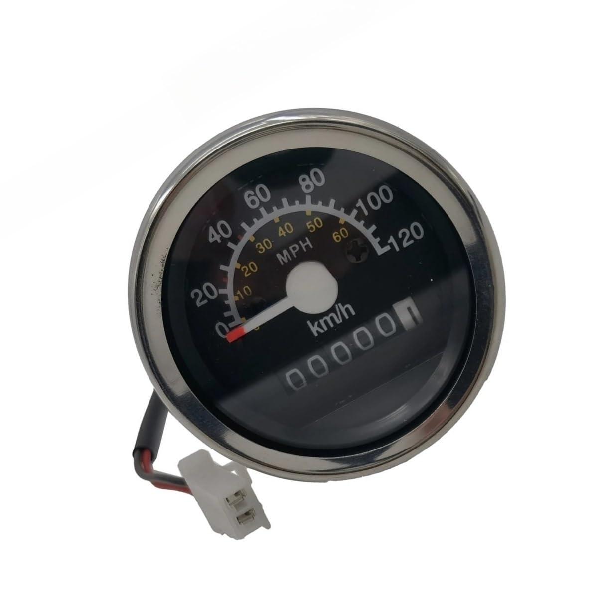 AZSUL Drehzahlmesser Motorrad Tachometer Digital Meter Geschwindigkeit Kilometerzähler Tacho Teile von AZSUL